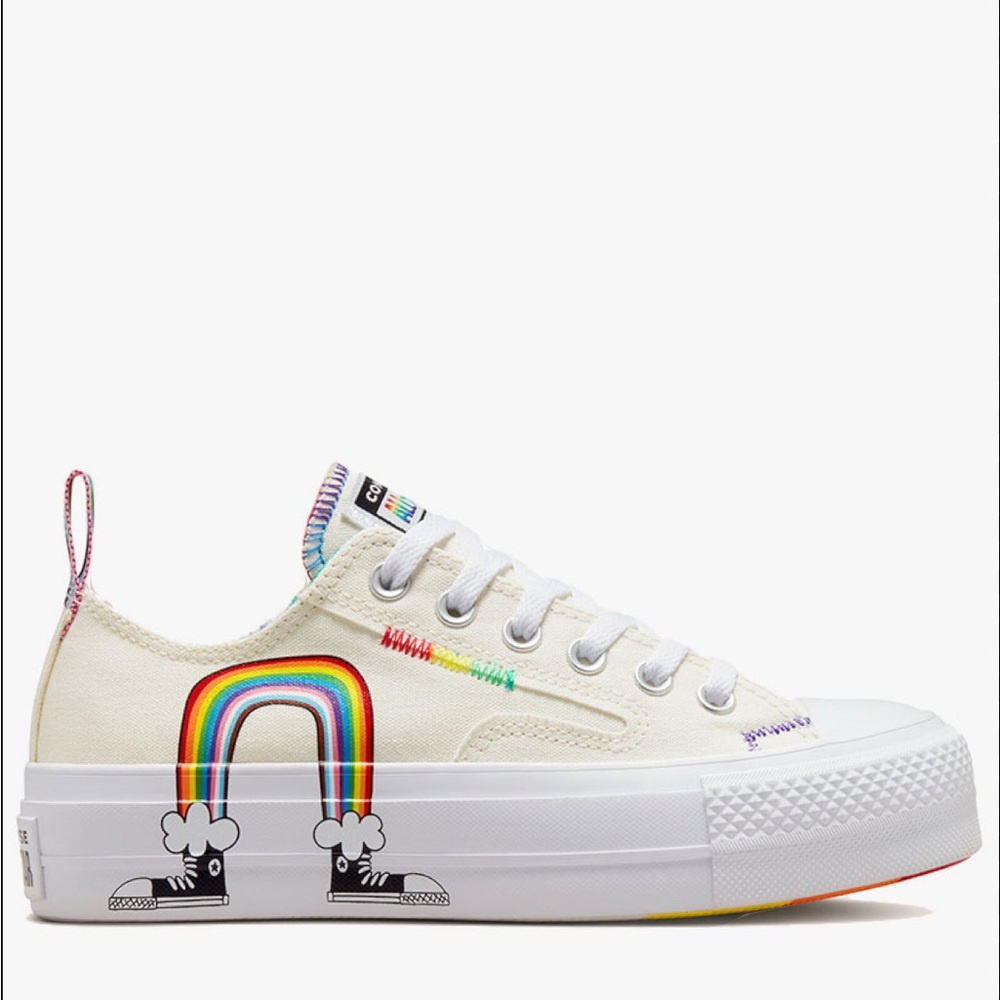 Chuck Taylor All Star Lift Platform Pride Unisex Low Top Shoe